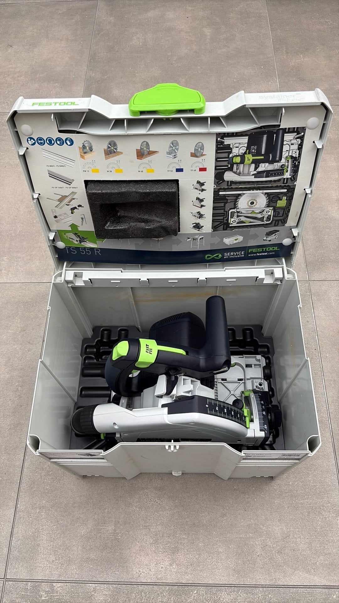Festool ts 55 rebq invalzaag nieuwstaat, Doe-het-zelf en Verbouw, Gereedschap | Zaagmachines, Invalzaag, Ophalen of Verzenden