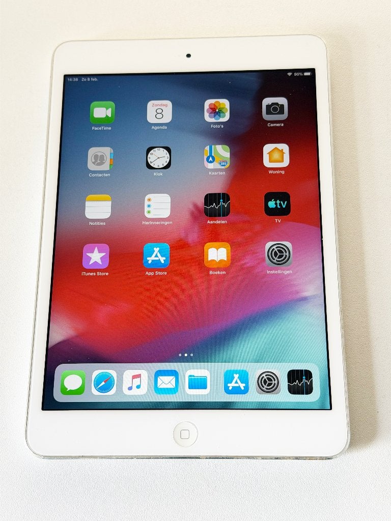 Apple iPad Mini 2, Gebruikt, Wit, 8 inch, Ophalen of Verzenden