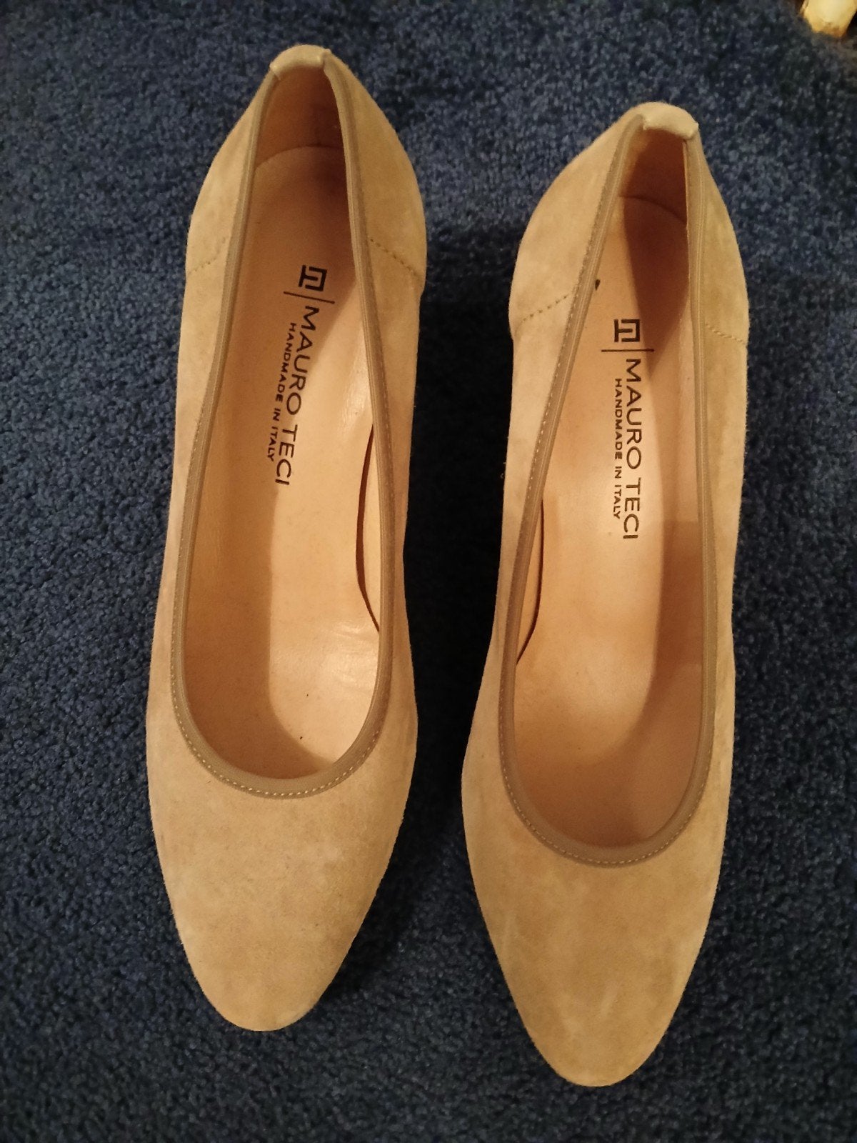 Prachtige Italiaanse handgemaakte schoenen van Mauro Tecl., Kleding | Dames, Mauro tecl, Ophalen of Verzenden, Zo goed als nieuw