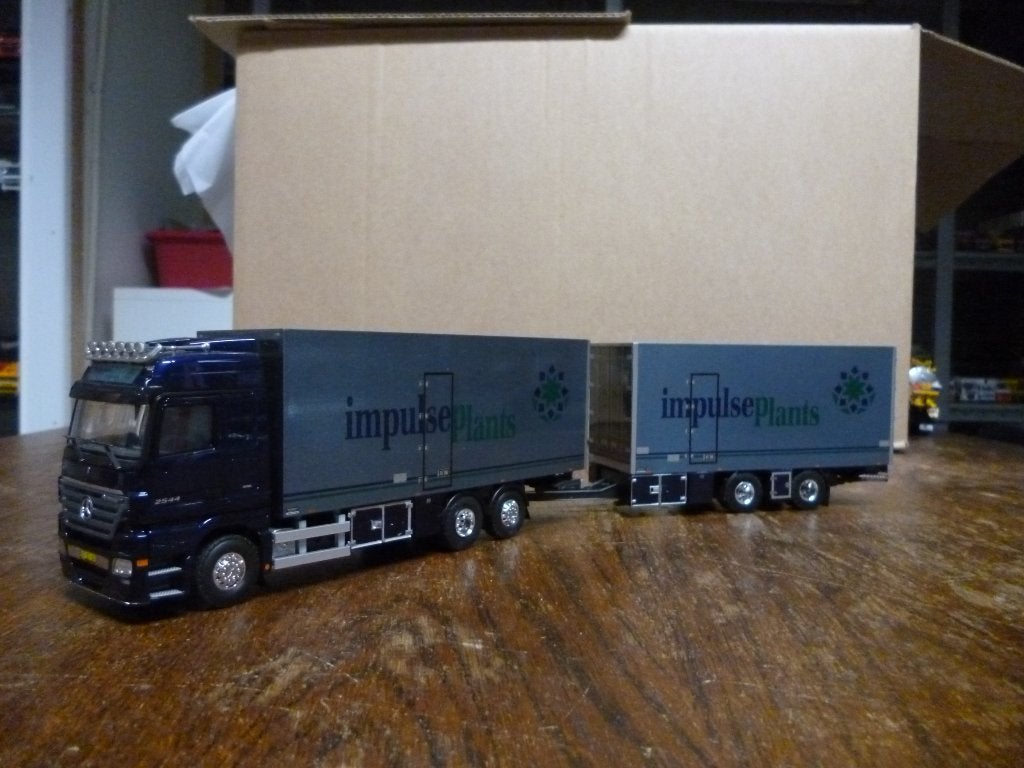 Tekno Mercedes Actros Impulse Plant met certificaat, Ophalen of Verzenden, Nieuw, Bus of Vrachtwagen, Tekno