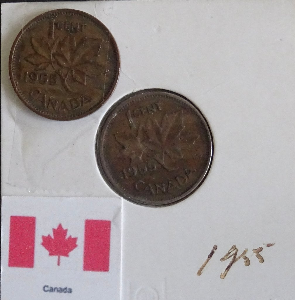 Munten Canada, Verzenden, Noord-Amerika
