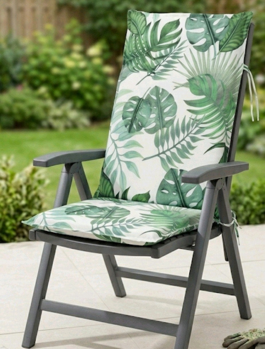 6 Tuinkussens voor tuinstoelen met hoge rugleuning, Ophalen