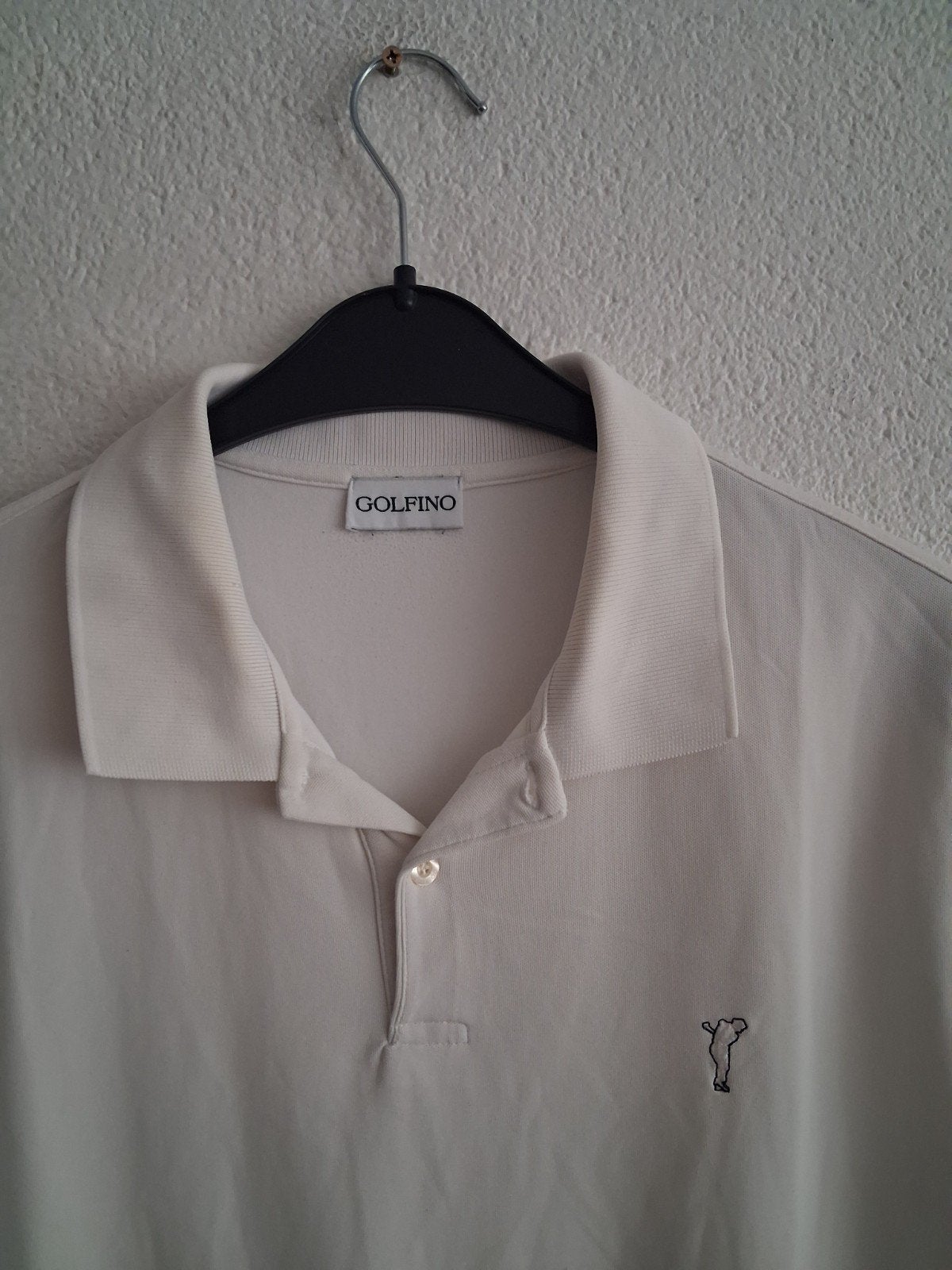 Golfino Polo Shirt Heren - Maat L (52/54), Maat 52/54 (L), Beige, Ophalen of Verzenden, Zo goed als nieuw