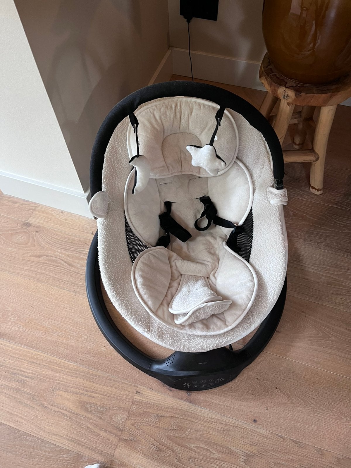 Schommelstoeltje baby, Ophalen