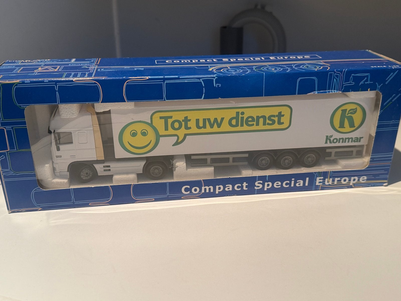 Compact Special Europe Konmar vrachtwagen schaalmodel, Ophalen of Verzenden, Nieuw, Overige merken