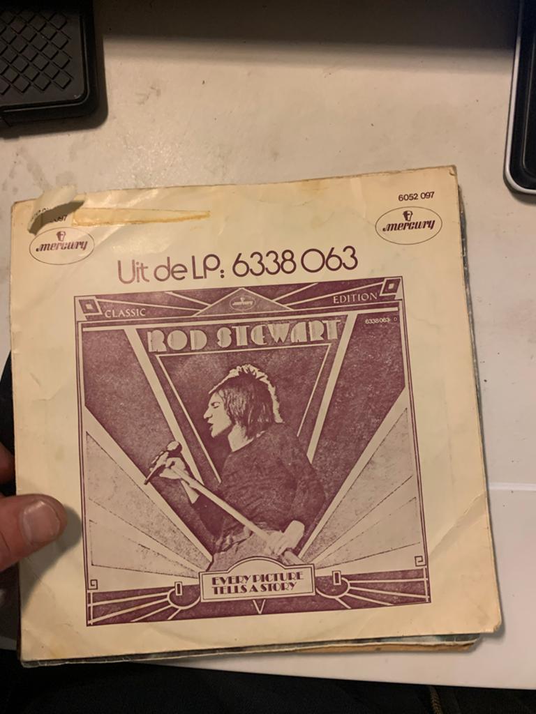 Vintage Singles: Rod Stewart, Bob Dylan, Simon & Garfunkel, Gebruikt, 7 inch, Single, 1970 - 1979