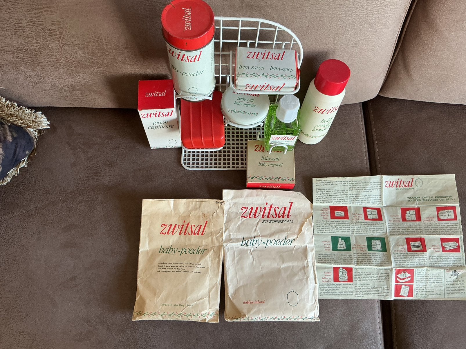 Zwitsal compleet met takje, Ophalen of Verzenden, Zo goed als nieuw