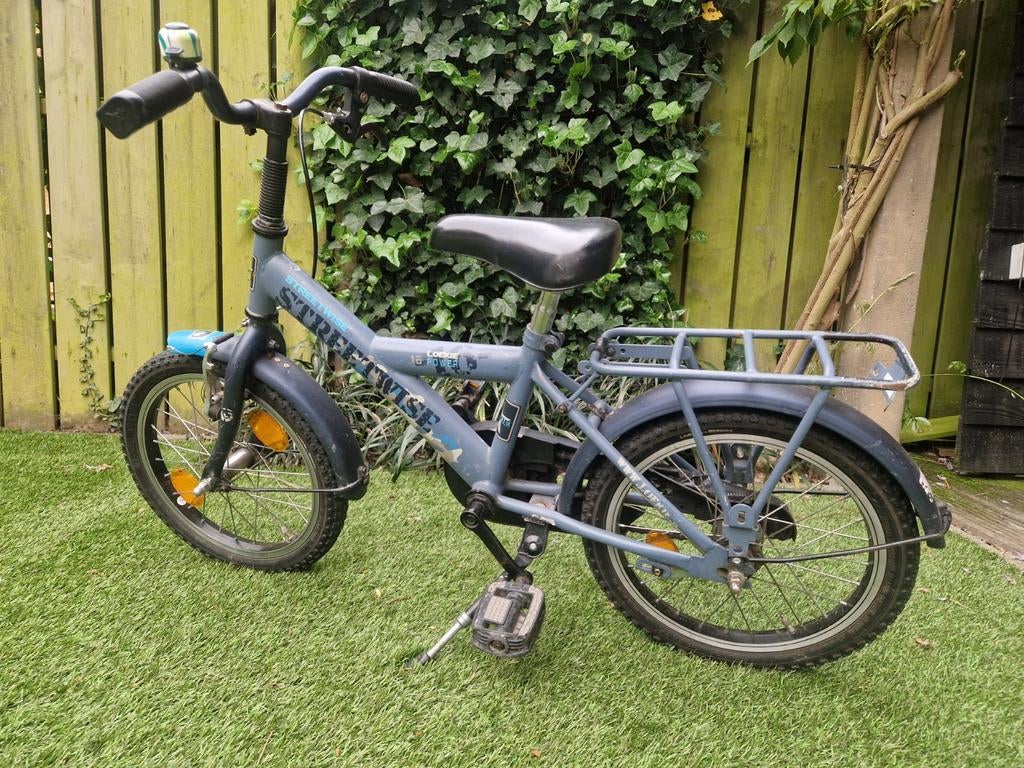 16 inch jongens fiets Loekie, Fietsen en Brommers, Fietsen | Jongens, Ophalen, Terugtraprem, Gebruikt, Loekie