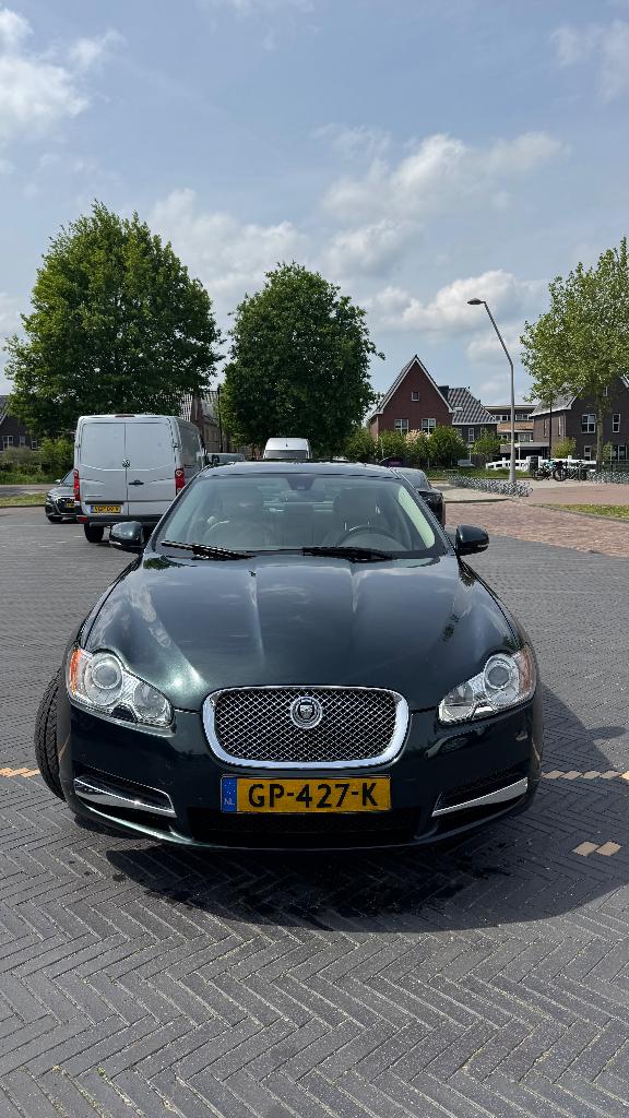 Jaguar XF 3.0 D V6 S AUT 2009 groen, Auto's, Jaguar, Particulier, XF, Diesel, C, Sedan, Automaat, Geïmporteerd, Groen, Beige, Leder