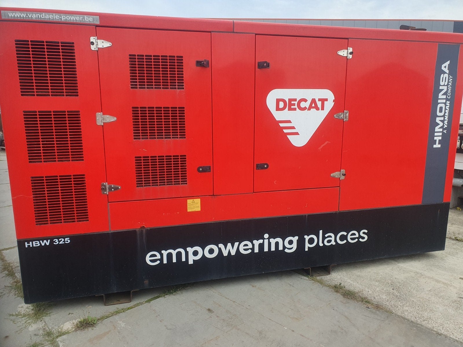 diesel generator hiomosia, Ophalen of Verzenden, Gebruikt, Dieselolie