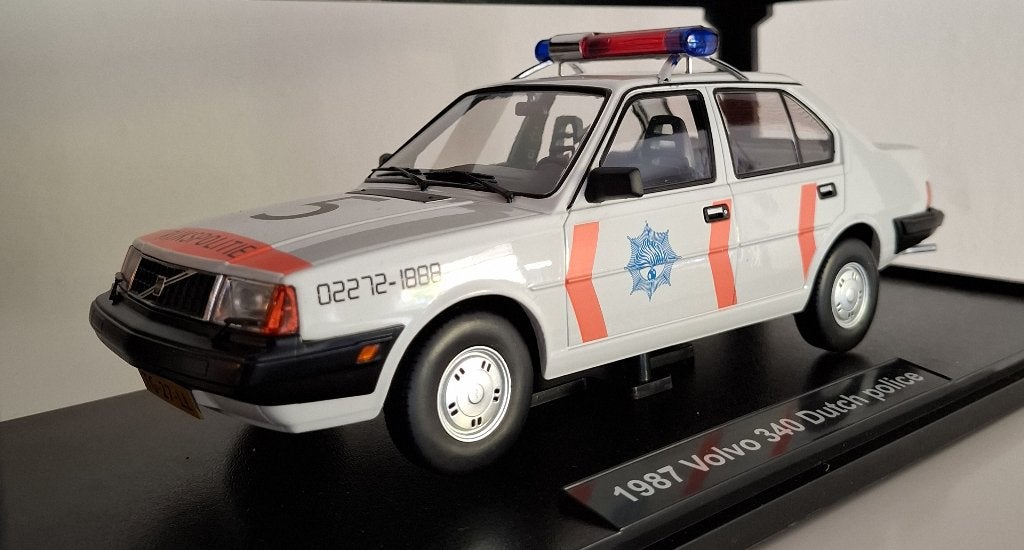 Volvo 340 - 1987 - Rijkspolitie -, Hobby en Vrije tijd, Ophalen of Verzenden, Nieuw, Auto, Overige merken
