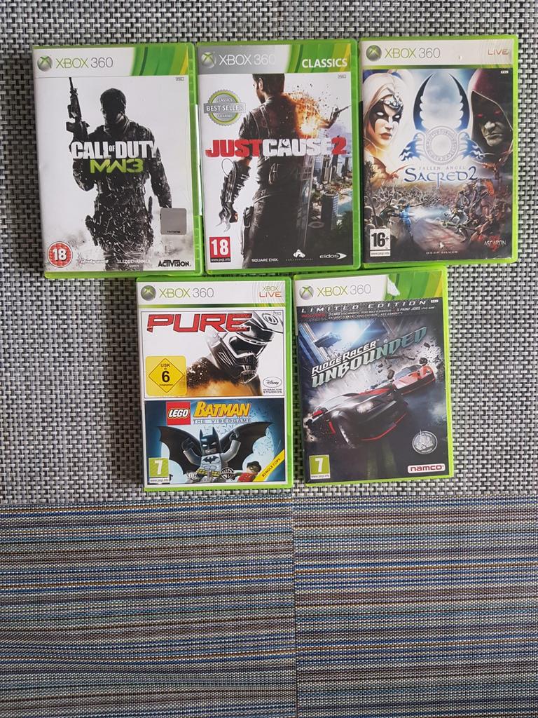 6x Xbox 360 / Bundel spellen call of duty modern etc, 1 speler, Verzenden, Zo goed als nieuw, Vanaf 3 jaar