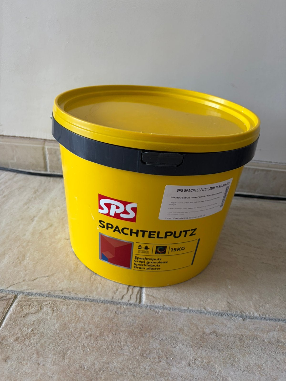 Spachtelputz, Ophalen, Zo goed als nieuw, Wit