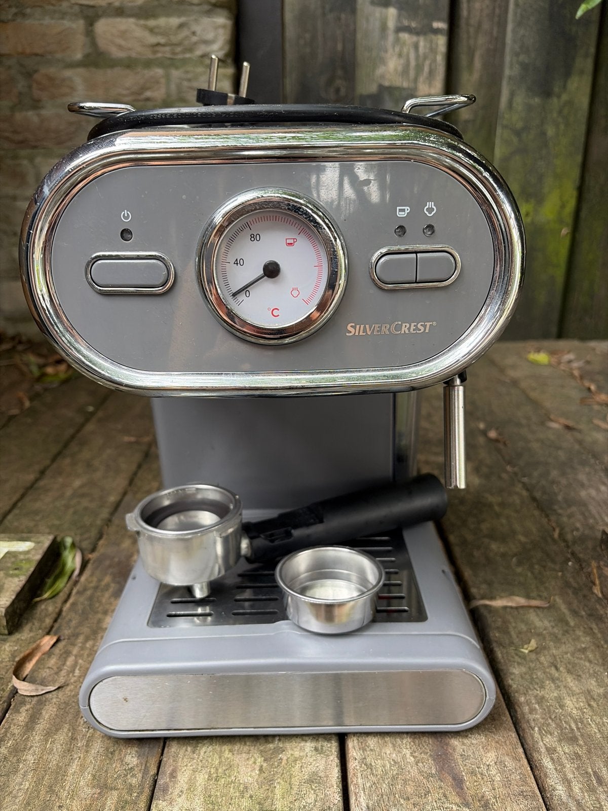 Silvercrest Espressomachine - Stoompijpje defect, Stoompijpje, Gebruikt, Espresso apparaat, Gemalen koffie