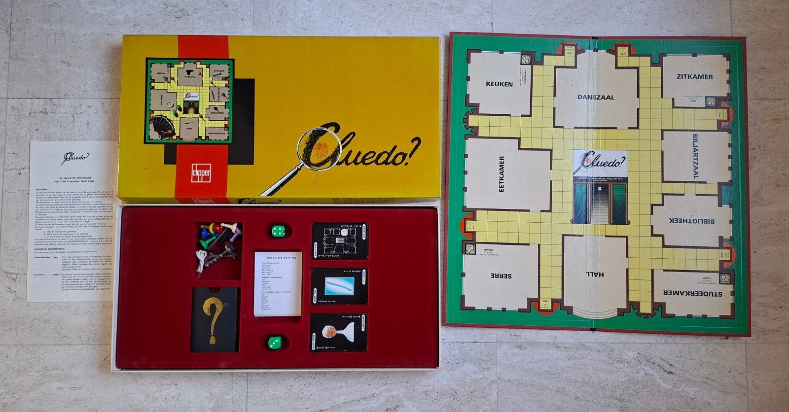 Cluedo spel compleet, Ophalen of Verzenden, Zo goed als nieuw