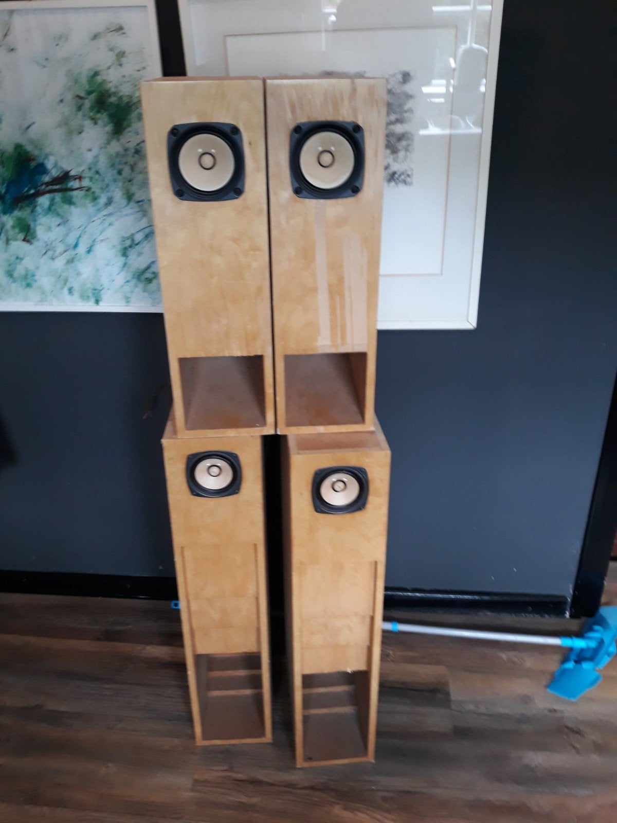 Fostex hoornluidsprekers - 4 stuks, Ophalen, Gebruikt, Speakerset, Overige merken