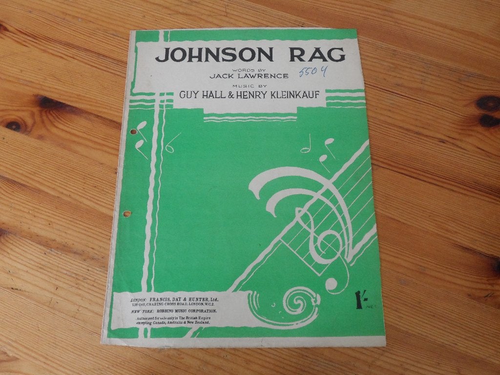 Johnson rag - hall / kleinkauf / lawrence, Muziek en Instrumenten, Gebruikt, Gitaar, Ophalen of Verzenden, Artiest of Componist