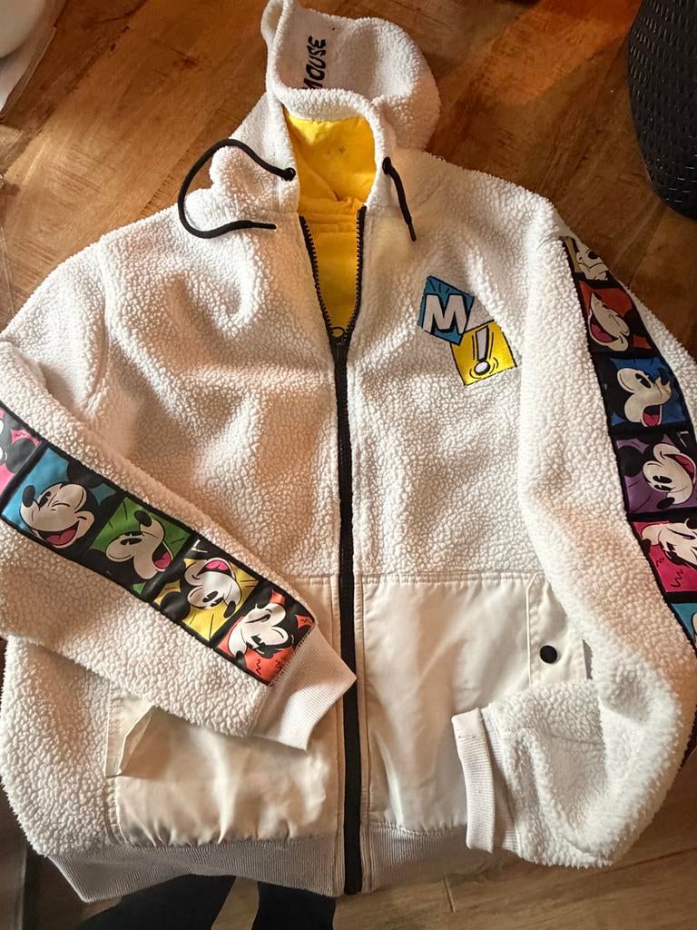 Mickey Mouse Vest Maat L - Disneyland Parijs, Ophalen of Verzenden, Zo goed als nieuw, Maat 42/44 (L), Wit