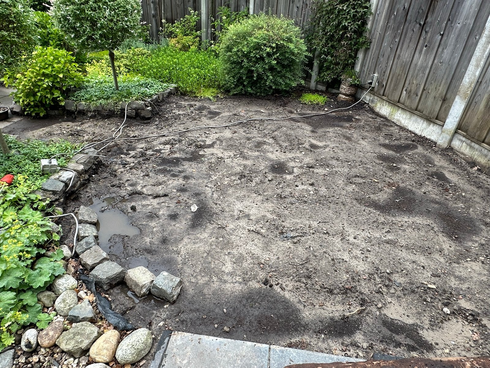 Zwart zand voor tuin of ophoogwerk, Tuin en Terras, Zand, Ophalen, Gebruikt, Ophoogzand