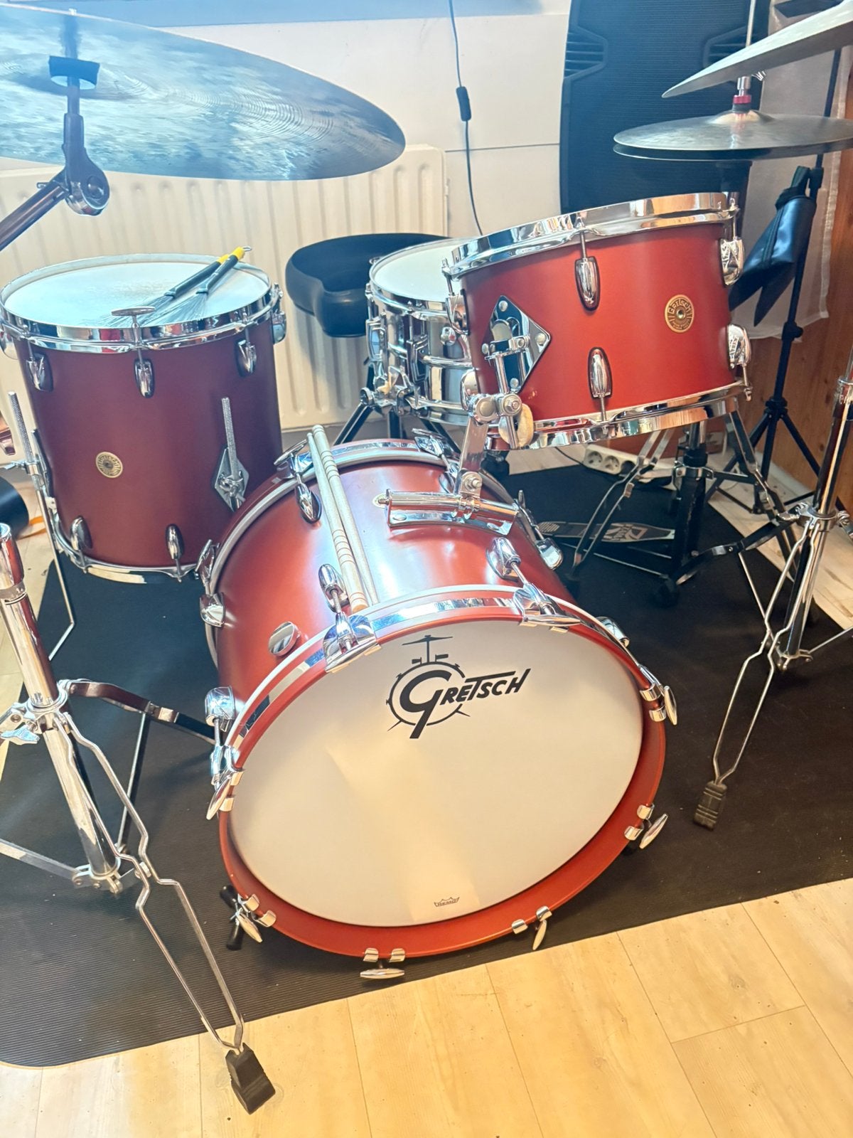 Gretsch broadkaster 18/12/14 vintage build  pricedrop!!!, Ophalen, Zo goed als nieuw, Overige merken
