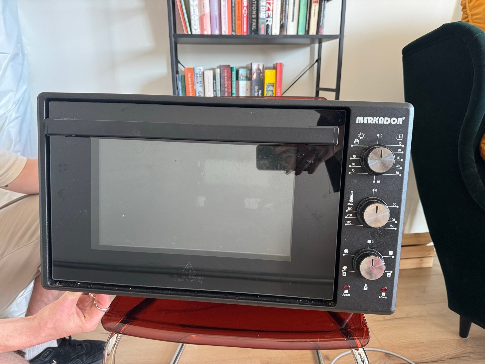 Merkador oven 40L - Compact en Krachtig (1337W), Minder dan 45 cm, Overige merken, Hete lucht, Ophalen of Verzenden