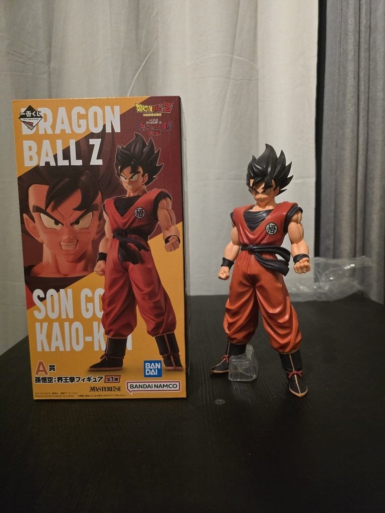 Goku Kaio-ken dragonball figure, Ophalen of Verzenden, Zo goed als nieuw