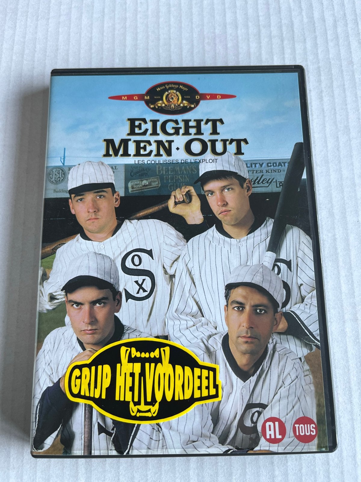 Eight Men Out DVD, Alle leeftijden, Nederlands, Ophalen of Verzenden, Gebruikt
