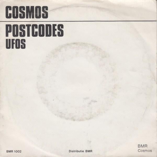 Electronic Single (1981) COSMOS - Postcodes / Ufos., Fotohoes, Ophalen of Verzenden, Gebruikt, Pop