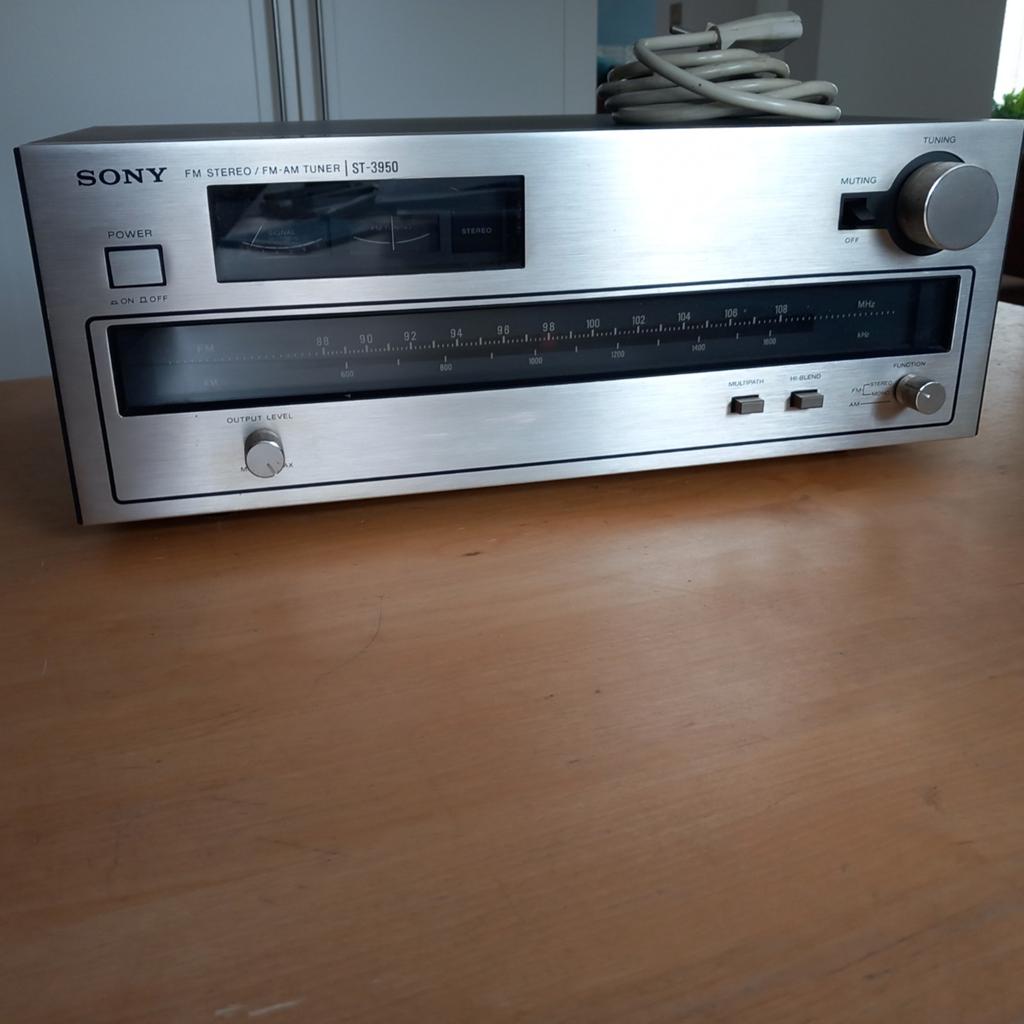Sony Tuner - Vintage Audio Ontvanger, Ophalen of Verzenden, Gebruikt, Analoog
