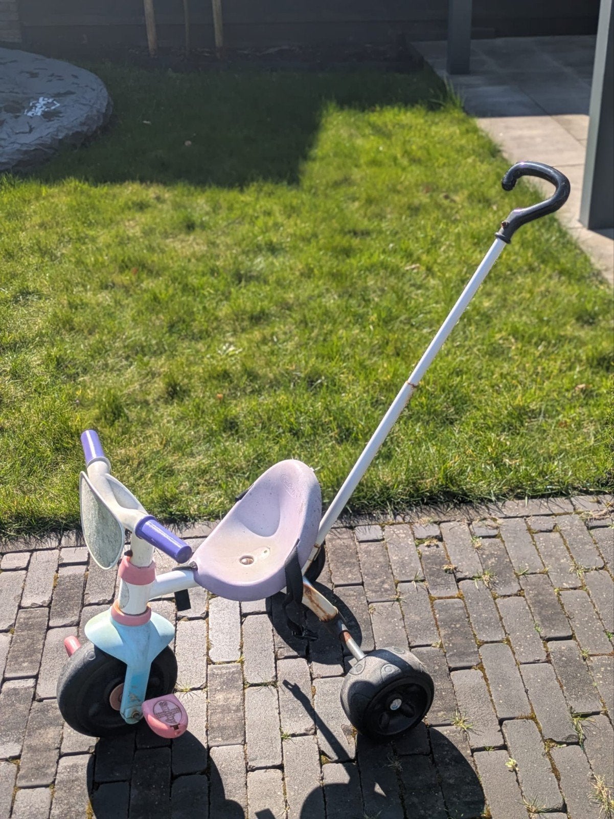 Gratis loopfietsje met duwstang, Ophalen, Gebruikt, Loopfiets