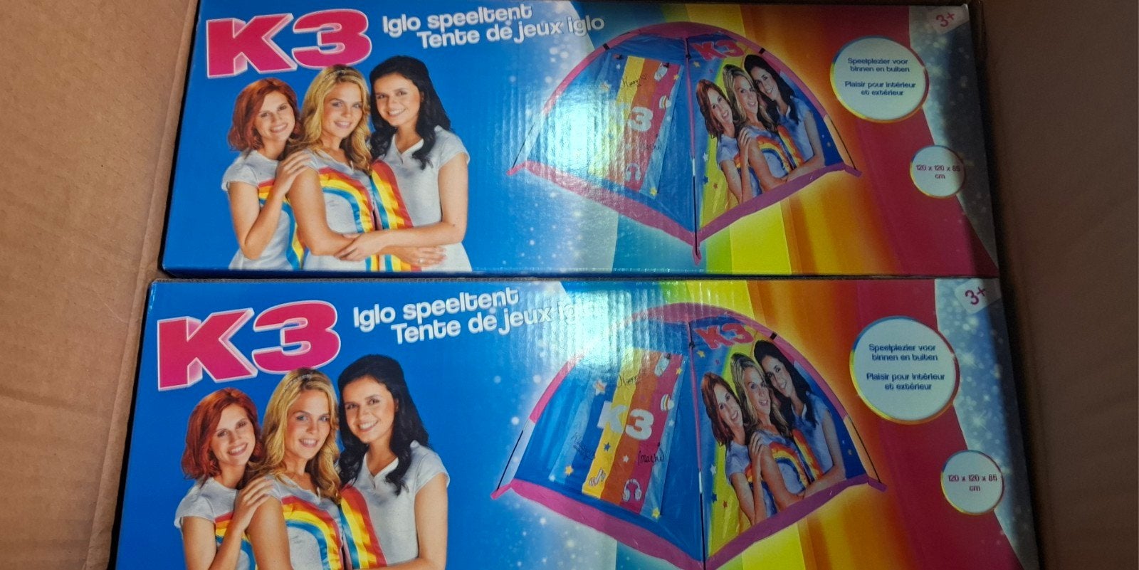 nieuw 6 x K3 Iglo speeltent - Nieuw in doos, Studio100, Nieuw, Ophalen of Verzenden, Studio100