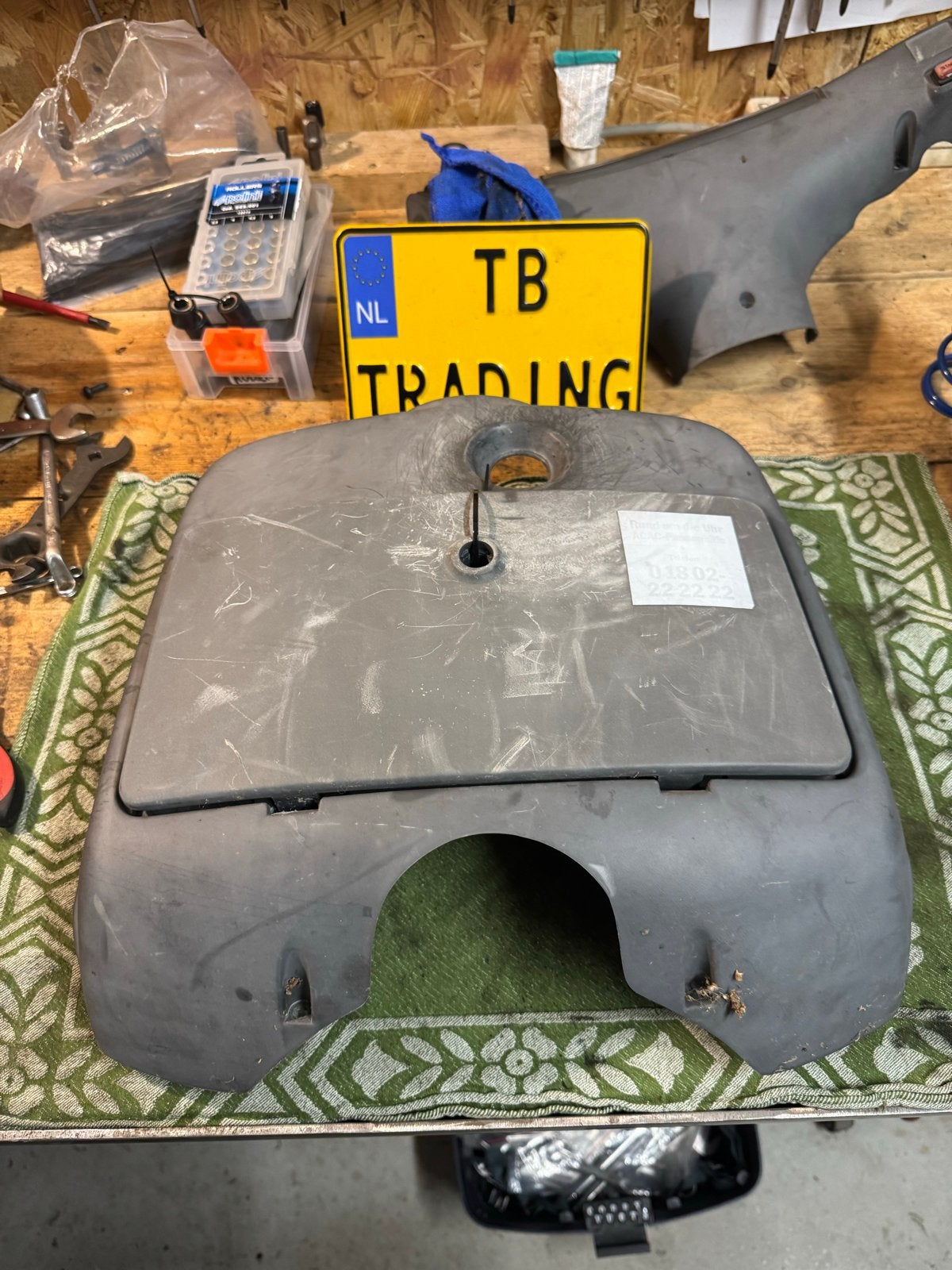Piaggio Zip Type 3/SP98 Handschoenenvakje met Slot, Ophalen of Verzenden, M, M, M