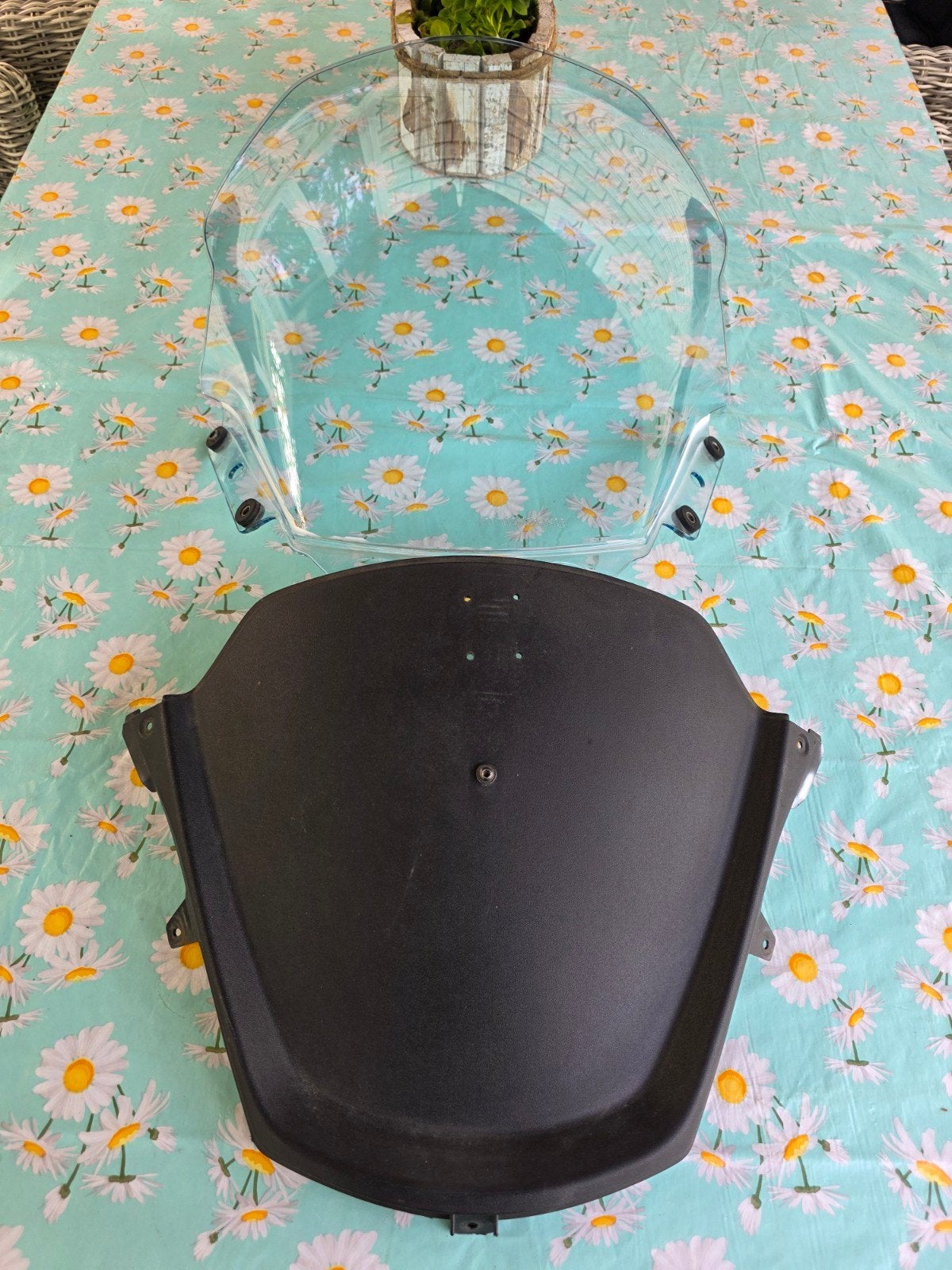 Origineel Piaggio MP3 400LT Windscherm - Blauwe tint, Ophalen of Verzenden, Gebruikt
