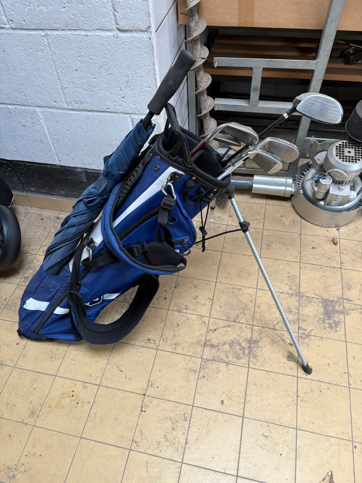 Golfset met draagtas