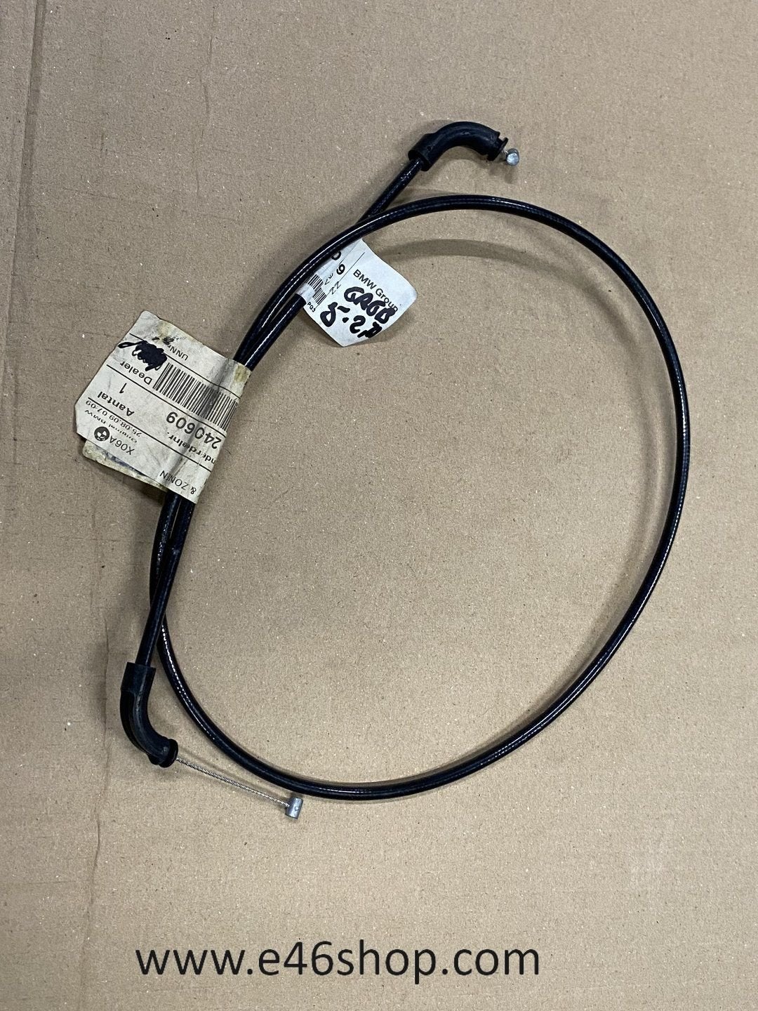 MOTORKAPKABEL BMW 7 SERIE OE 51238240609 NIEUW, Auto-onderdelen, Carrosserie en Plaatwerk, BMW, Nieuw, Ophalen of Verzenden