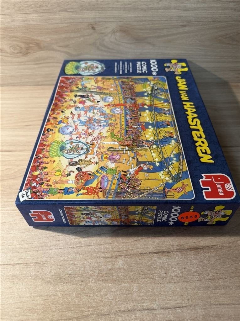 Jan van Haasteren - acrobaten circus - 1000 stuks - s6659, Verzenden, 500 t/m 1500 stukjes, Zo goed als nieuw