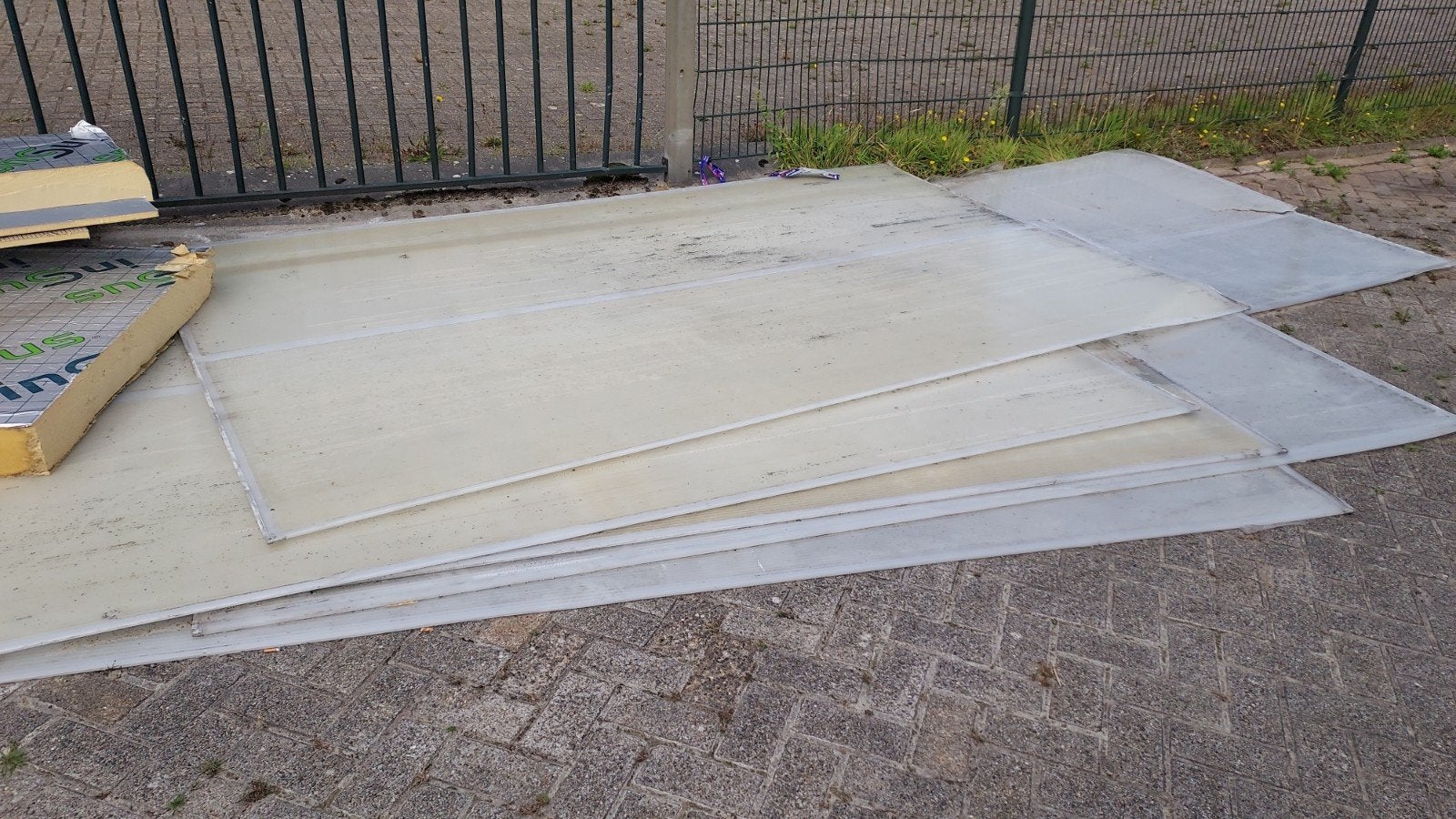 polycarbobaatplaten gebruikt, Ophalen of Verzenden, Gebruikt, 15 m² of meer, Zeil