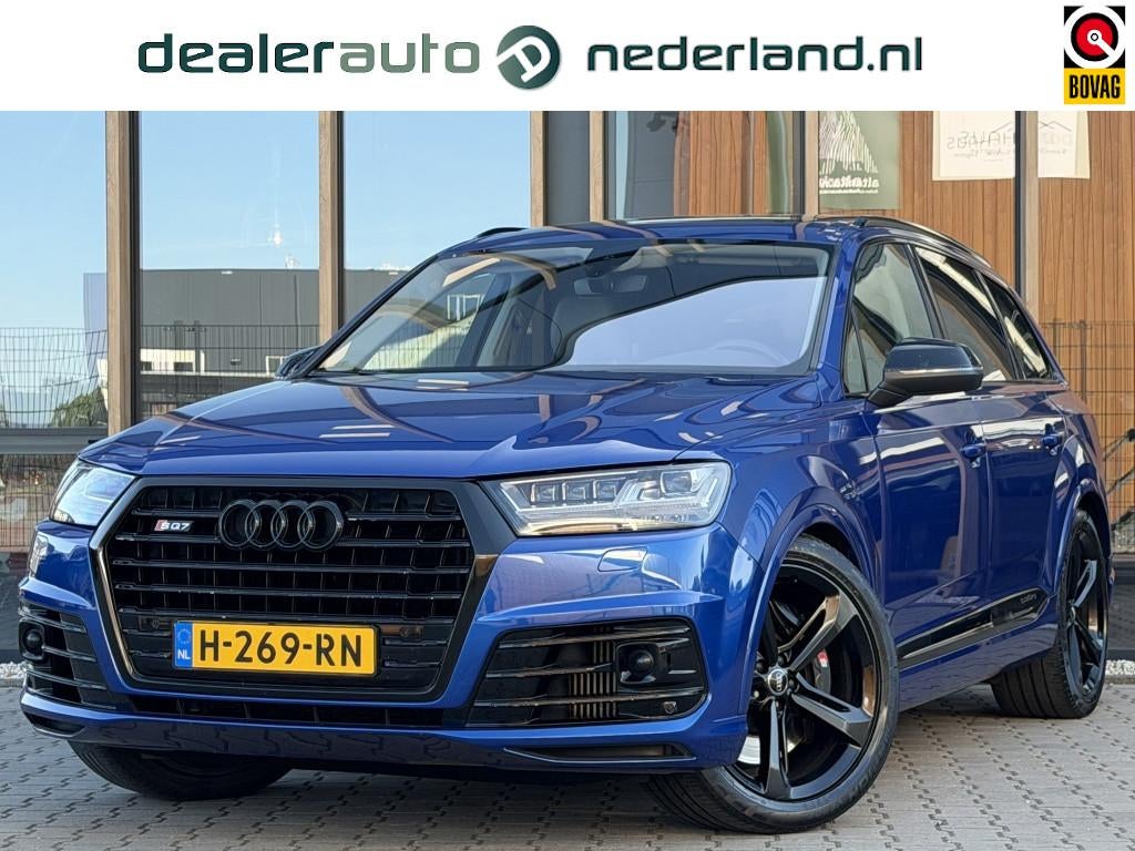 Audi Q7 4.0 TDI SQ7 Quattro. PL+ | 7p | B&O | Pano | Adaptiv, Auto's, Audi, Gebruikt, 7 stoelen, Leder, Bedrijf