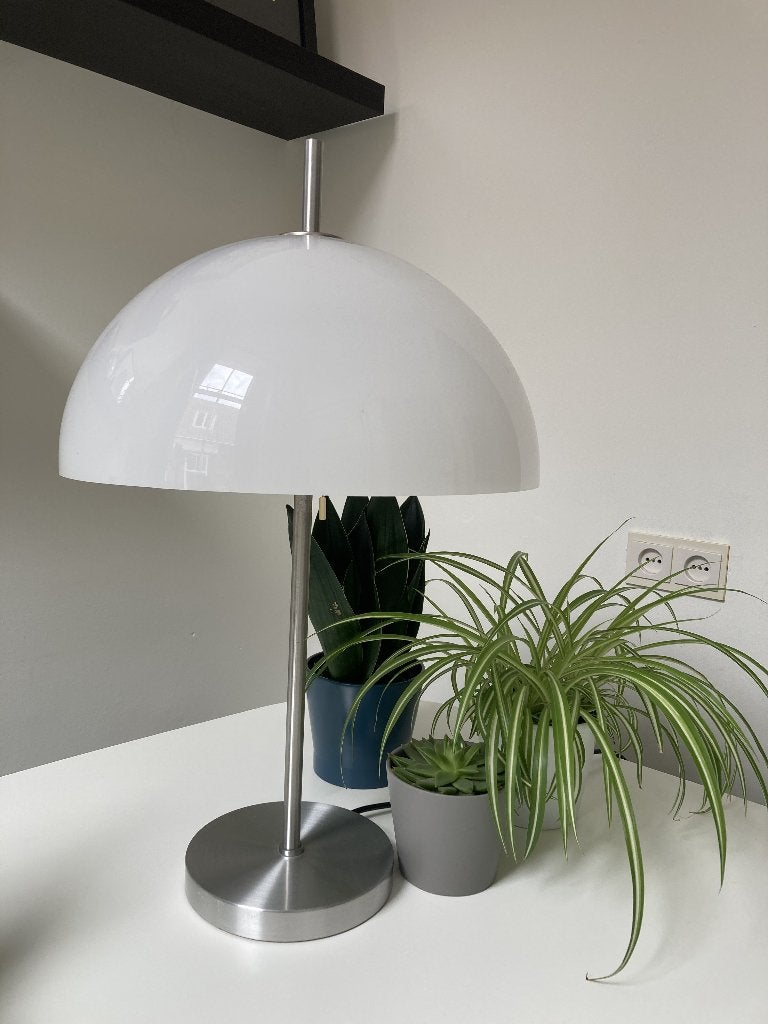 Vintage RAAK Amsterdam model 185 tafelamp jaren '60, Ophalen, Gebruikt, 50 tot 75 cm, Mid-century modern, Dutch Design, retro, vintage.