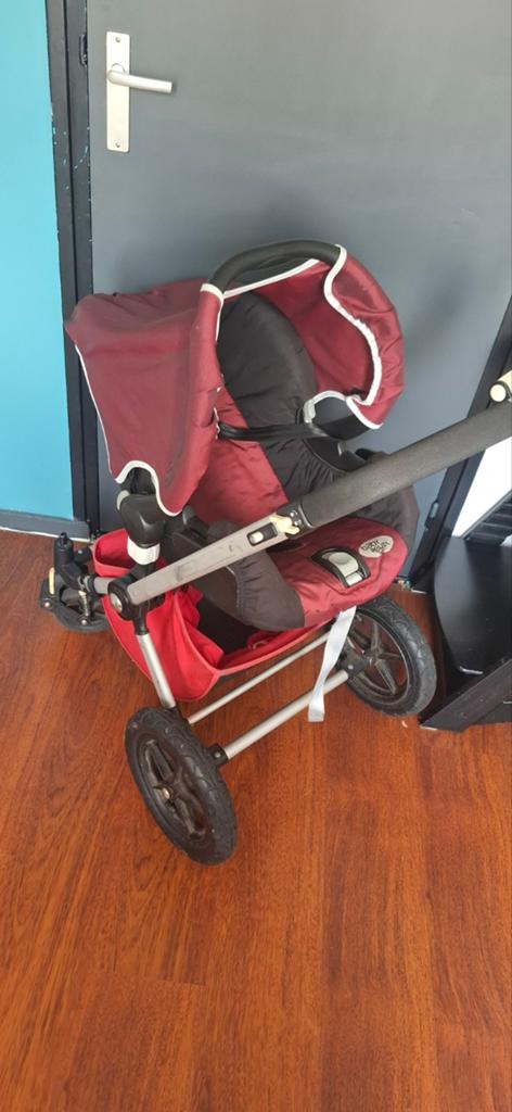 Buggaboo cameleon 3 in 1 kinderwagen compleet met accessoire, Ophalen, Gebruikt, Overige merken, Verstelbare duwstang
