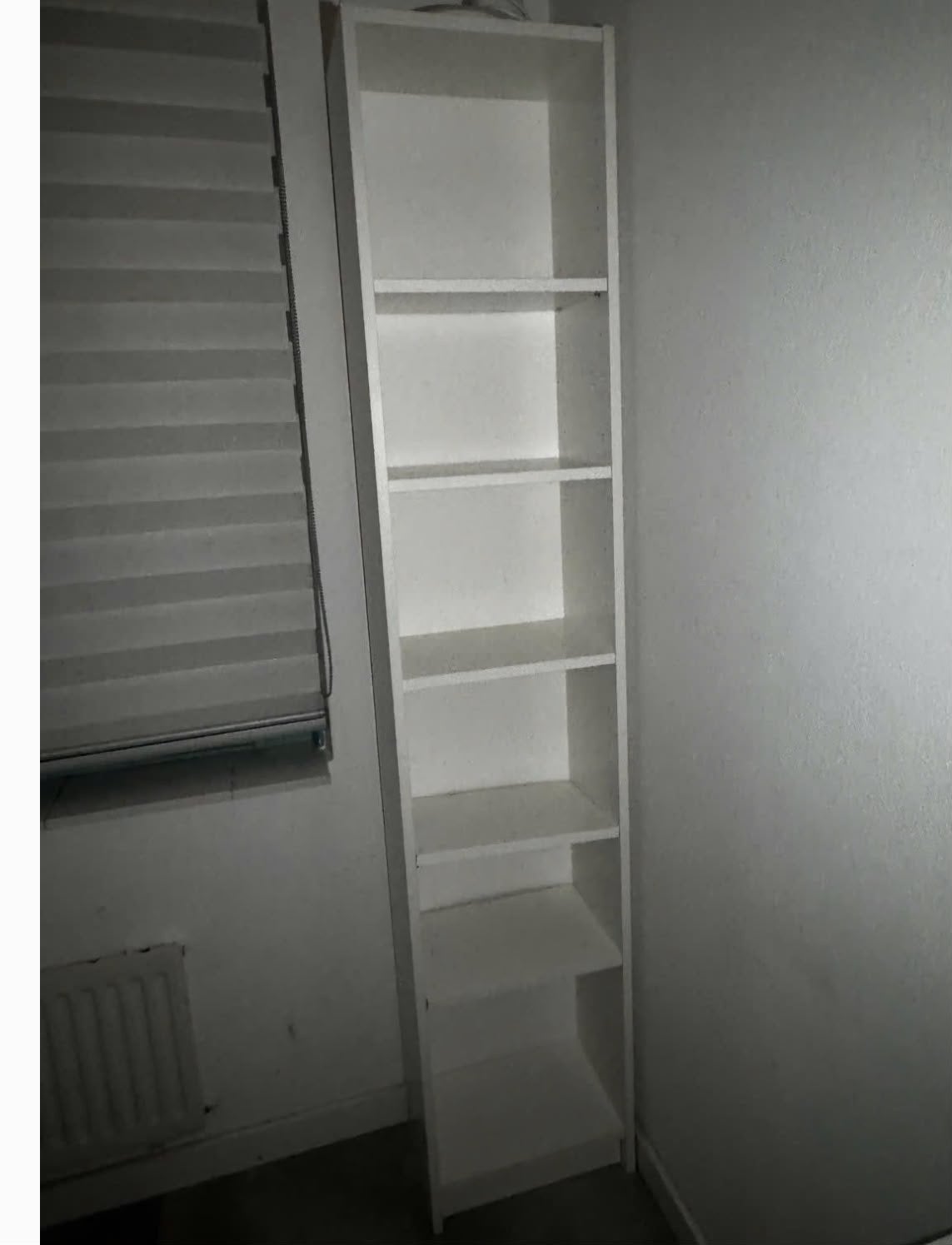 Witte boekenkast, Ophalen, Zo goed als nieuw, Minder dan 60 cm, 160 cm of meer