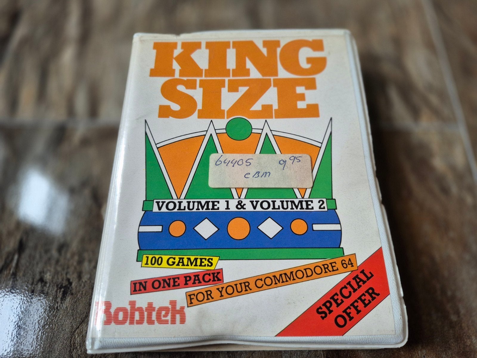 Commodore 64 C64 Cassette King Size Cascade - 100 games, Gebruikt, Overige genres, 1 speler, Ophalen of Verzenden