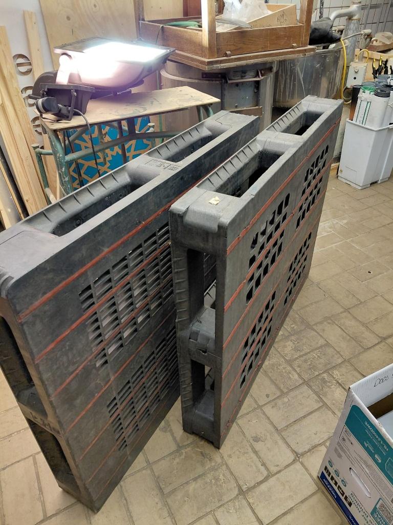 pallet kunststof, Doe-het-zelf en Verbouw, Kratten en Dozen, Ophalen, 100 cm of meer, 60 cm of meer, Overige typen