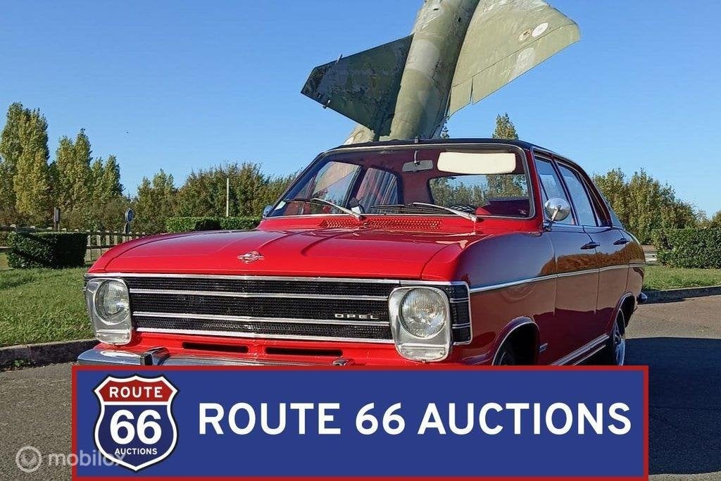Opel Olympia A 1100 SR | 1968 | Route 66 Auctions, Overige carrosserieën, Zwart, Bedrijf, Opel