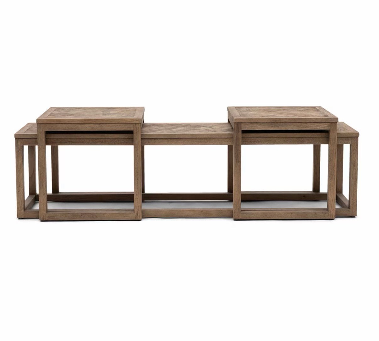 NIEUW IN DOOS - Riviera Maison Harbour Island Salontafel, Ophalen, Minder dan 50 cm, 100 tot 150 cm, Nieuw