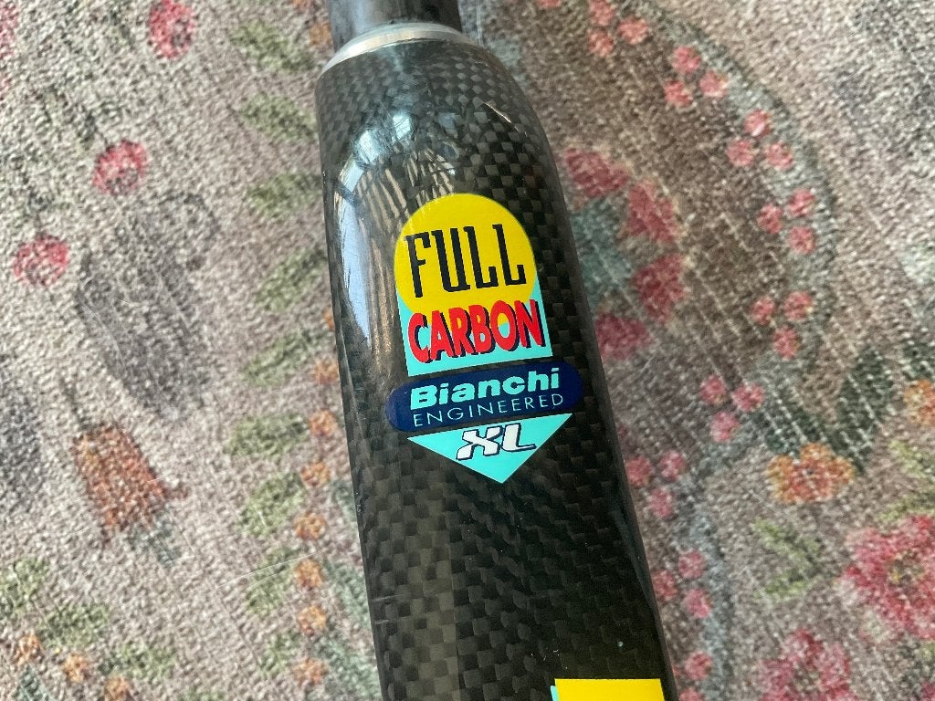 Time carbon Bianchi Xl voorvork, Fietsen en Brommers, Fietsonderdelen, Ophalen of Verzenden, Zo goed als nieuw, Voorvork, Racefiets
