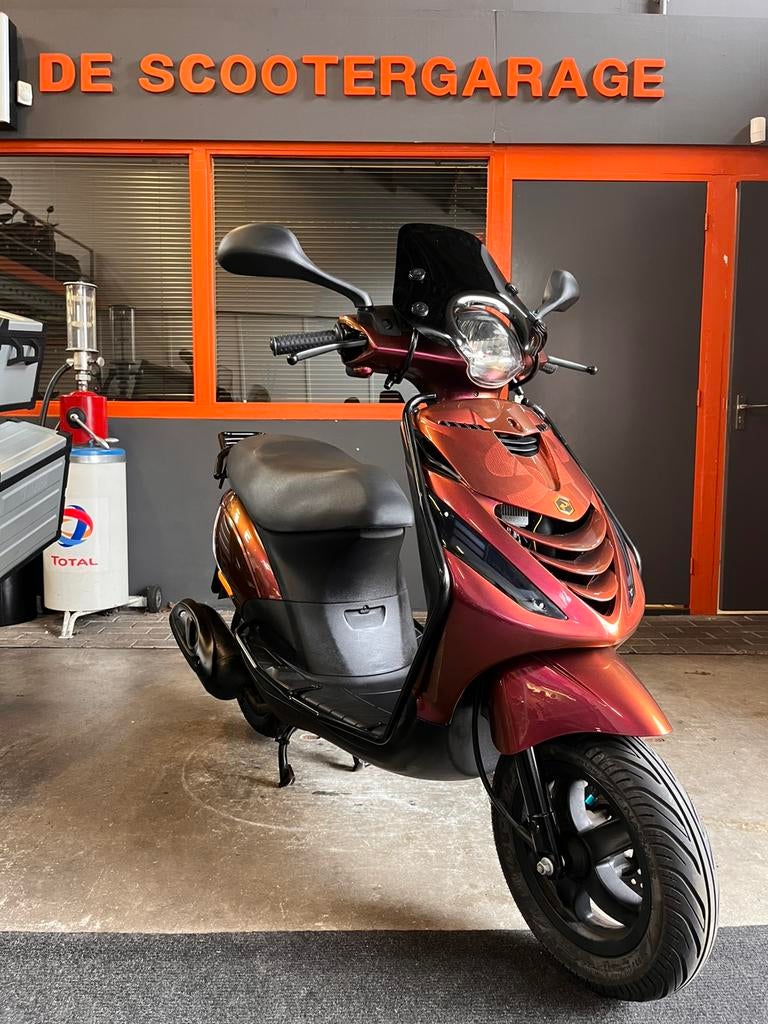 Piaggio Zip Brom E3 SP brom 45km 2016 Candy Purple/Orange, Gebruikt, Piaggio, Piaggio, Maximaal 45 km/u