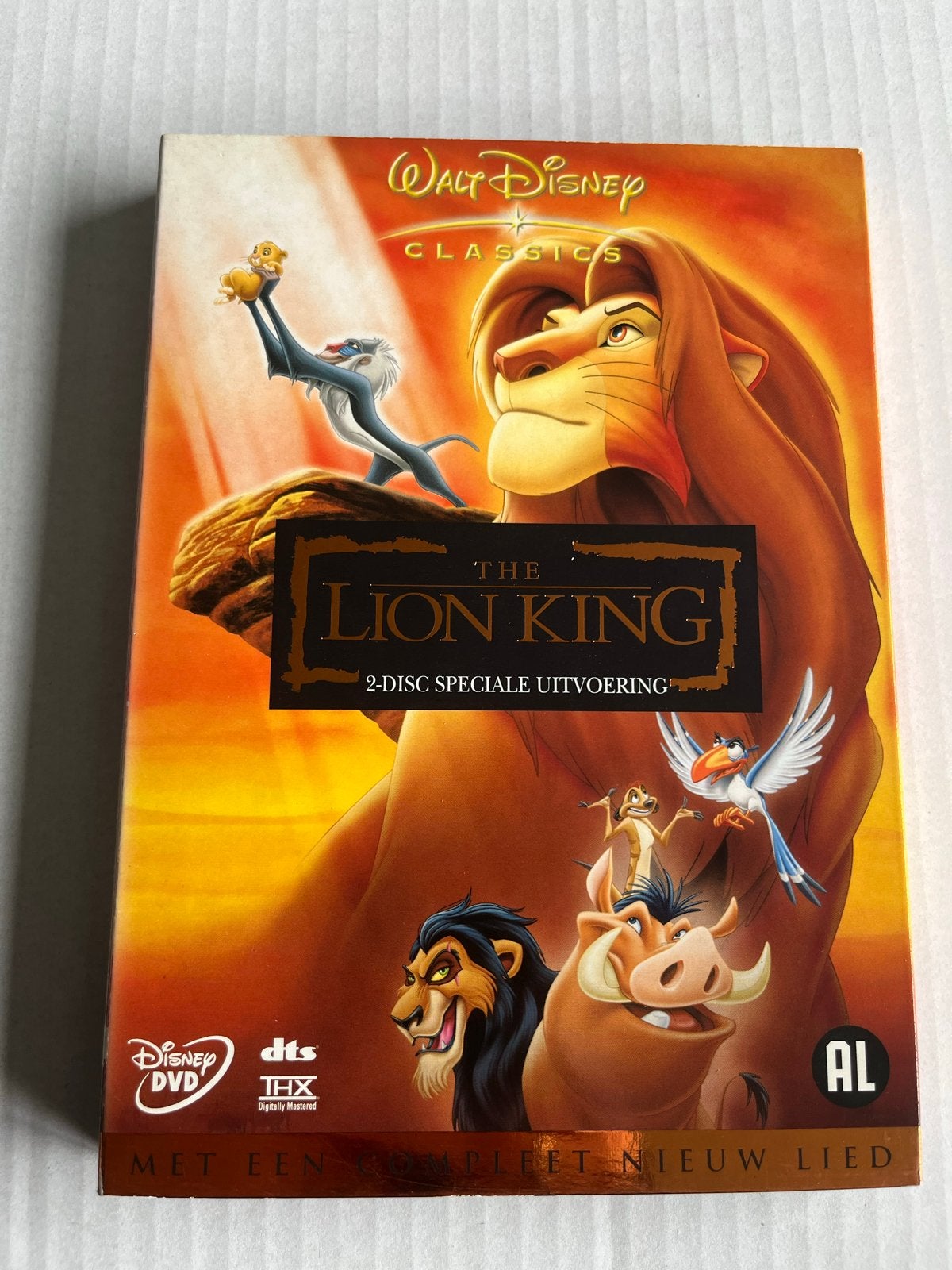 Disney's The Lion King - 2-Disc Speciale Uitvoering DVD, Nederlands, Gebruikt, Bonusmateriaal, Alle leeftijden