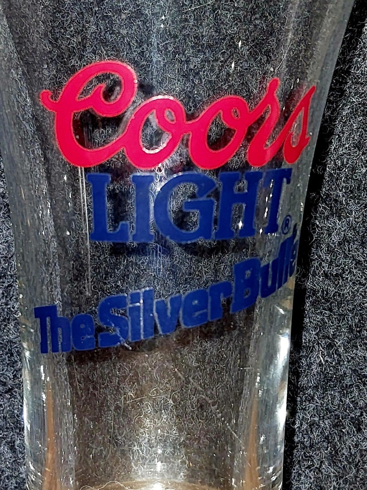 Coors Light bierglas en fles - The Silver Bullet, Ophalen of Verzenden