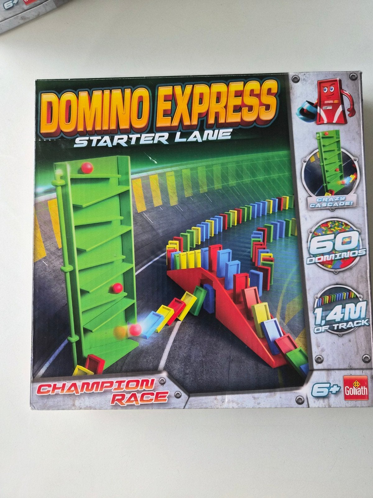 Domino Express Starter Lane - Goliath, Ophalen of Verzenden, Zo goed als nieuw, Jongen of Meisje
